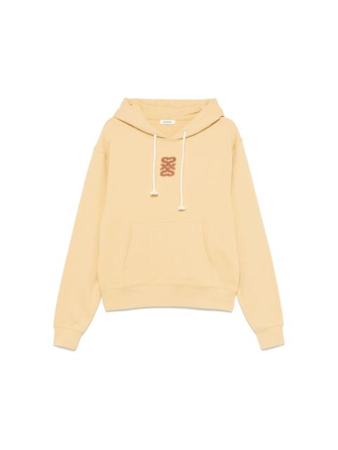 logo-patch hoodie