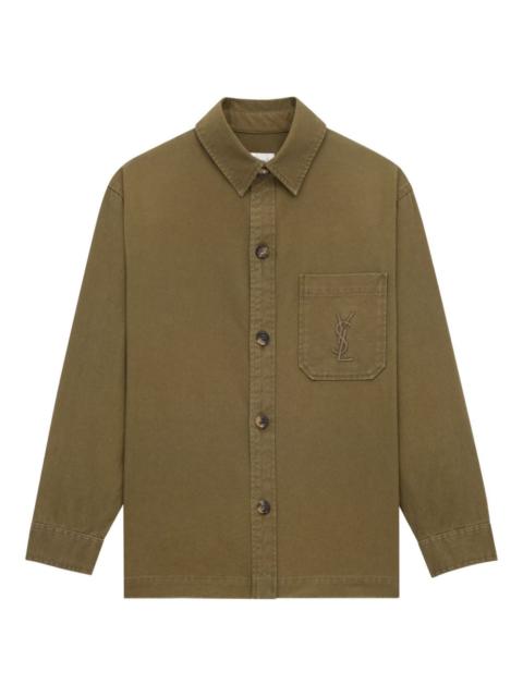 SAINT LAURENT Saint Laurent Men Cotton Overshirt