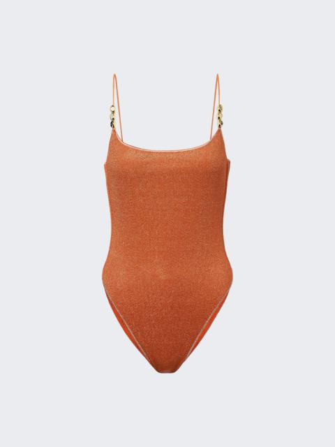 Oséree Glazed Lumiere Maillot Swimsuit Orange