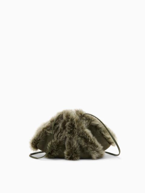 ULLA JOHNSON Adria Shearling Crossbody