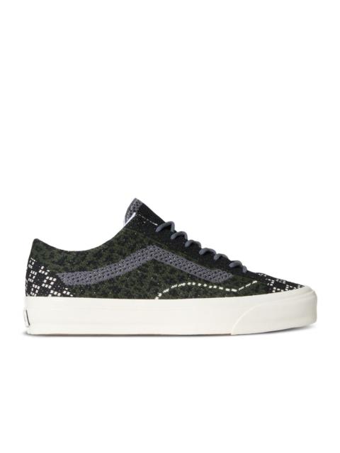 Vans PREMIUM OLD SKOOL 'KNIT PACK - CHEETAH DRIED KELP GREEN'