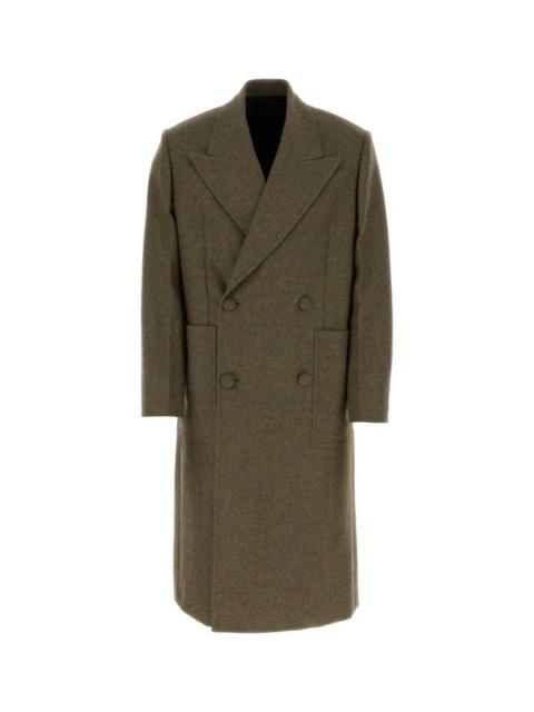Givenchy Givenchy Man Khaki Wool Oversize Coat