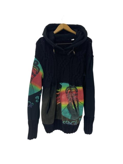 Other Designers Galliano - Rare🔥🔥 John Galliano Hybric Hoodie Knitwear Massage Parlor