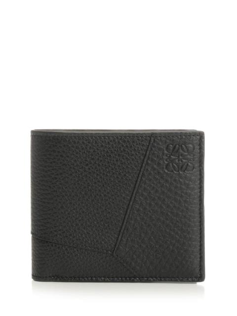 Loewe Loewe Men Puzzle Bifold Wallet In Grained Calfskin