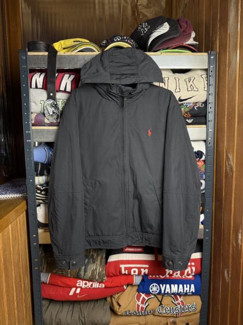 Other Designers Vintage Polo Ralph Lauren Nylon Fleece Zip Jacket