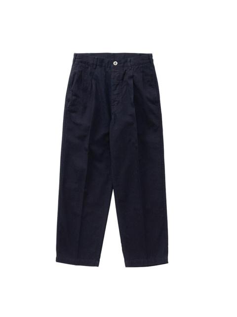 visvim PLEATED WIDE CHINO W DK.INDIGO