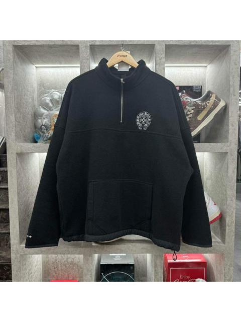 Chrome Hearts Chrome hearts polar fleece quarter zip sweatshirts