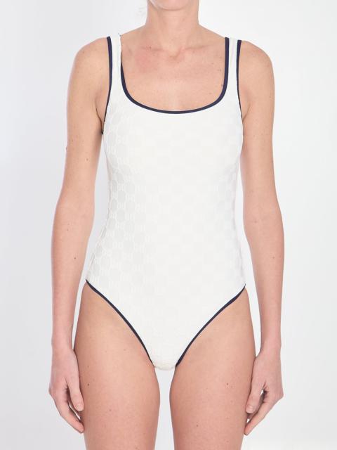 GUCCI Gucci GG Swimsuit In White