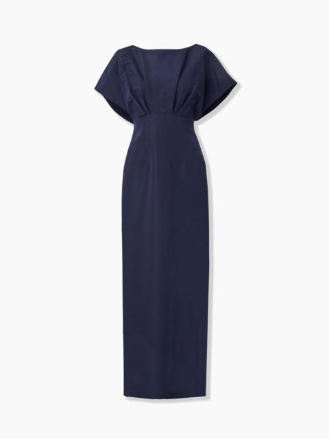 CAROLINA HERRERA Fan Bodice Gown