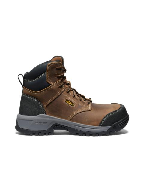 KEEN Women's Evanston 6" ESD Boot (Carbon Toe)