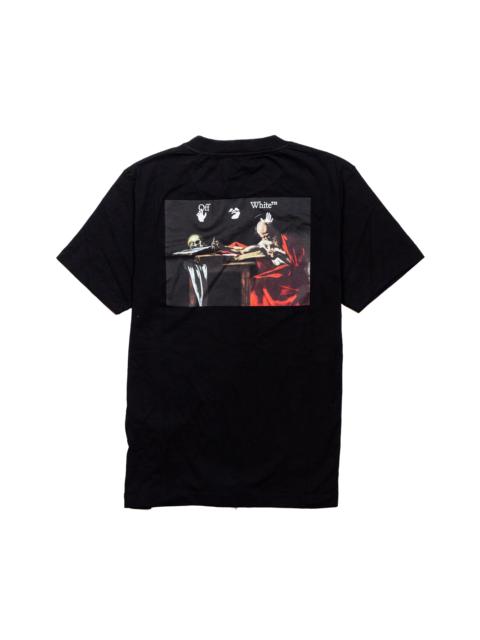 Off-White Off-White Caravaggio Jersey T-Shirt Black