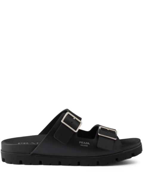 Prada Prada Straps Buckle Sandals