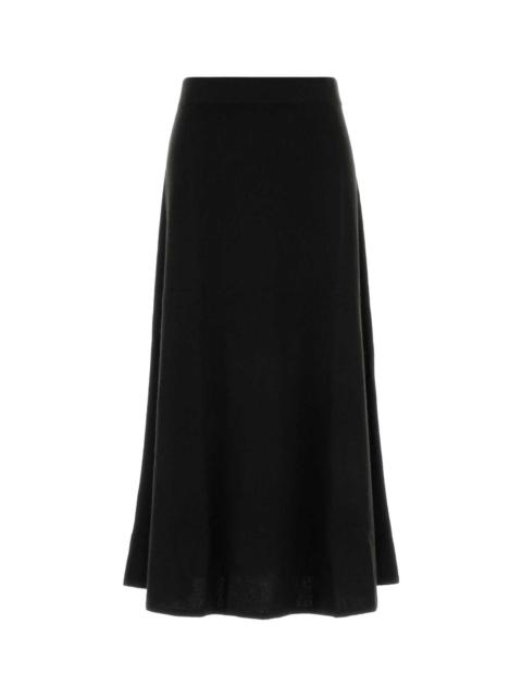 LISA YANG Lisa Yang Women Black Cashmere Torie Skirt