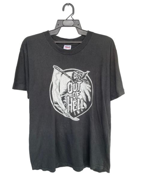 Other Designers Vintage - Rare🔥90s Thee Michelle Gun Elephant Out Of Hell Tee