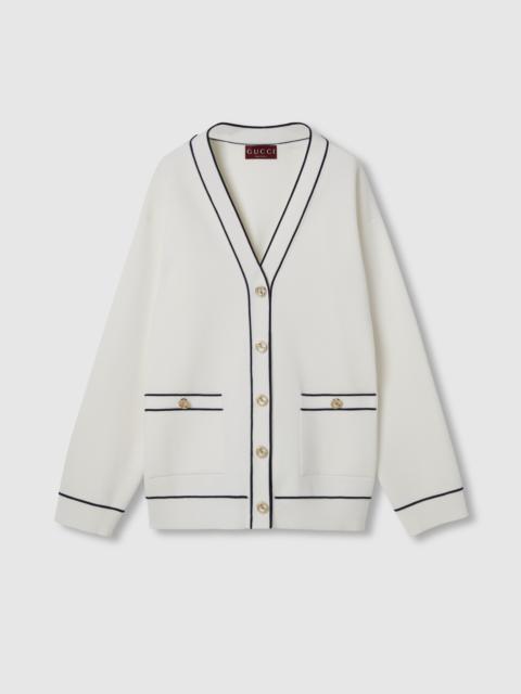 GUCCI Fine wool cardigan