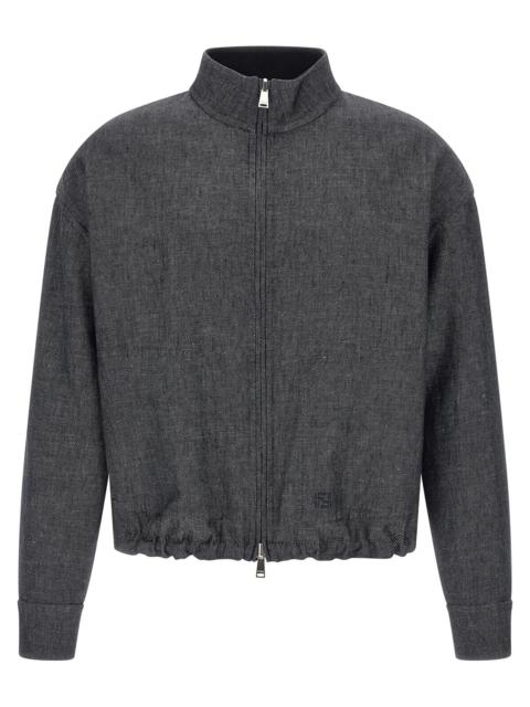 FENDI Fendi Men 'Ff Selleria' Reversible Blouson