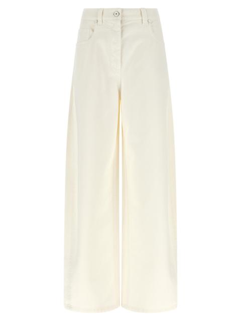 Brunello Cucinelli Brunello Cucinelli Women 'The Wide Barrel' Jeans