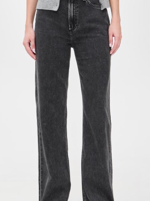 rag & bone Featherweight Logan Wide Jeans