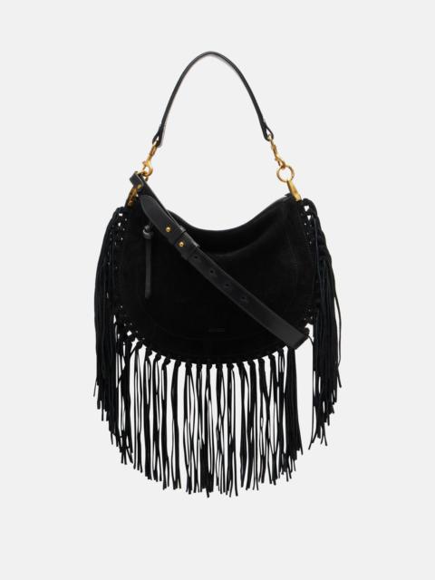 Oskan Soft Small suede shoulder bag