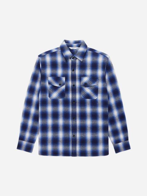 3sixteen Crosscut Flannel - Royal Blue Plaid