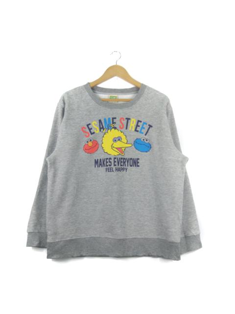 Other Designers Vintage - Sesame Street Crewneck Pullover Jumper Sweatshirt