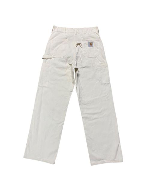 Carhartt Vintage Carhartt White Duck Canvas Carpenter Pants