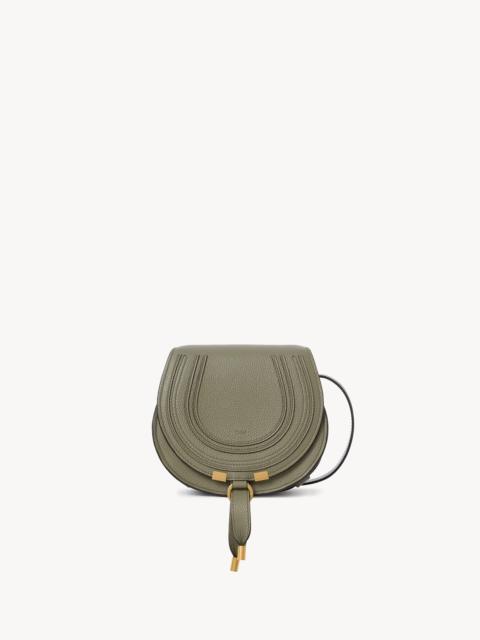 Chloé SMALL MARCIE SADDLE BAG IN GRAINED LEATHER