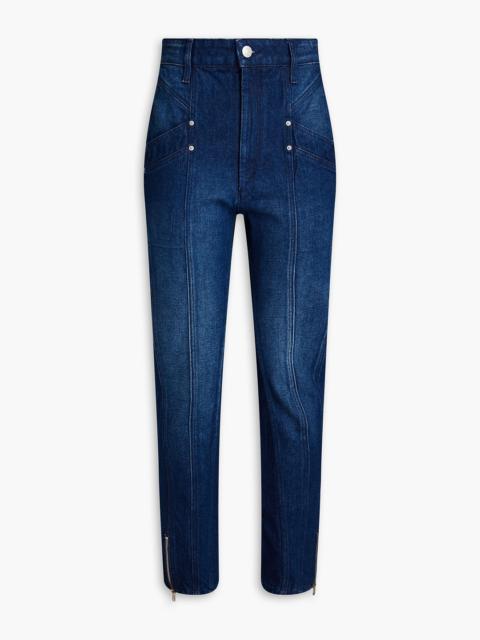Isabel Marant Kelissa high-rise slim-leg jeans