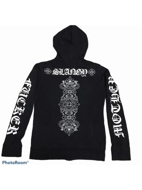 Other Designers Vintage - Vintage Slangy Inspired ch Design zipper hoodie