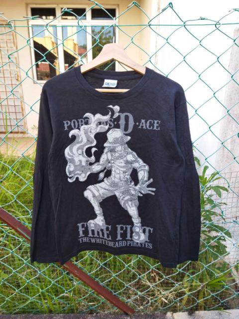 Other Designers Vintage - Vintage One Piece Portgas D Ace T-shirt