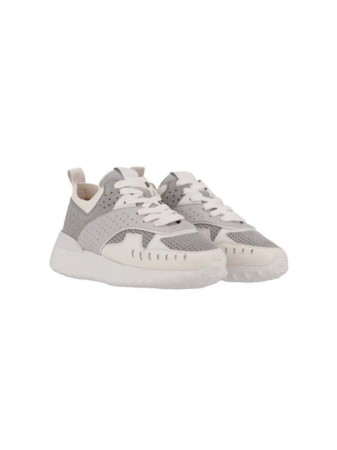 Tod's Tods Womens White Multi Sneaker, Size 7