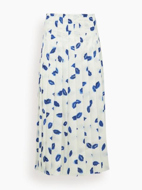 Altuzarra Monti Skirt in Berry Blue Kisses