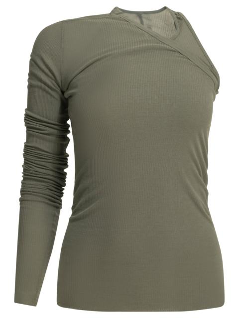 Rick Owens Rick Owens Banana One-shoulder Tank Top Green