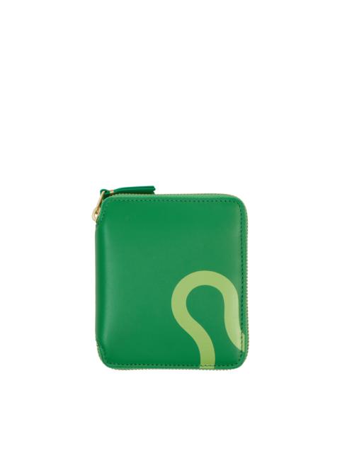 Comme Des Garçons Ruby Eye Zip-Around Wallet Green