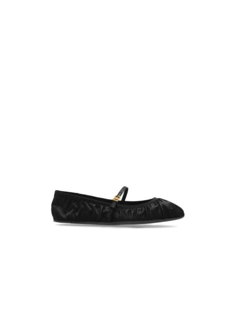 【送料&関税込】Dolce & Gabbana Satin Ballet Flats Satin ballet flats in Red for Women | Dolce&Gabbana®