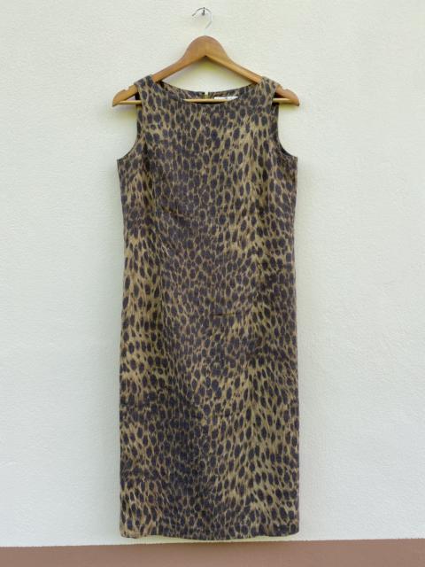 Other Designers Gianni Feraud - Vintage Feraud Tiger Luxury Maxi Dress