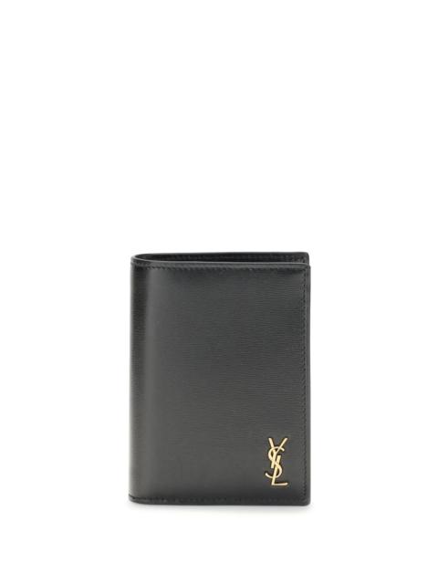 SAINT LAURENT Saint Laurent Men Tiny Cassandre Credit Card Holder