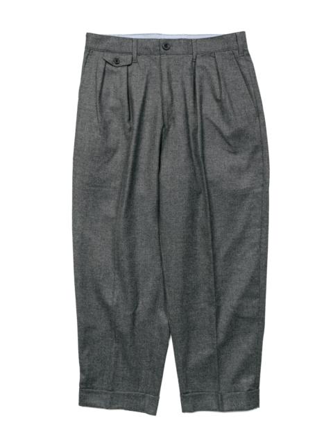 BEAMS PLUS 2Pleats Flannel Grey