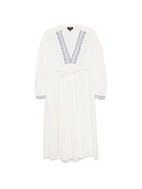Anni midi dress