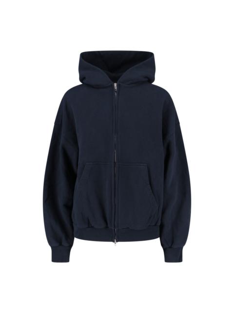 BALENCIAGA 'flipped Uni' Zip Sweatshirt