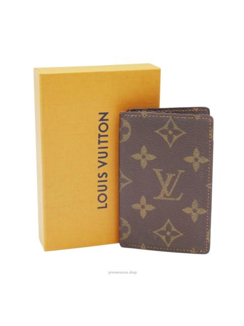 Louis Vuitton Louis Vuitton Pocket Organizer Card Wallet - Monogram