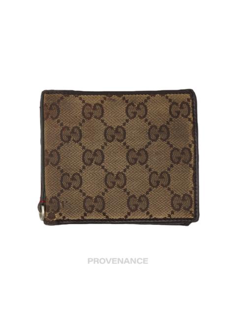 GUCCI Gucci Bifold Wallet - GG Canvas