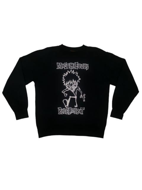 Other Designers Vintage - Vintage Mischievous Blue Rabit Skunk Designer Style