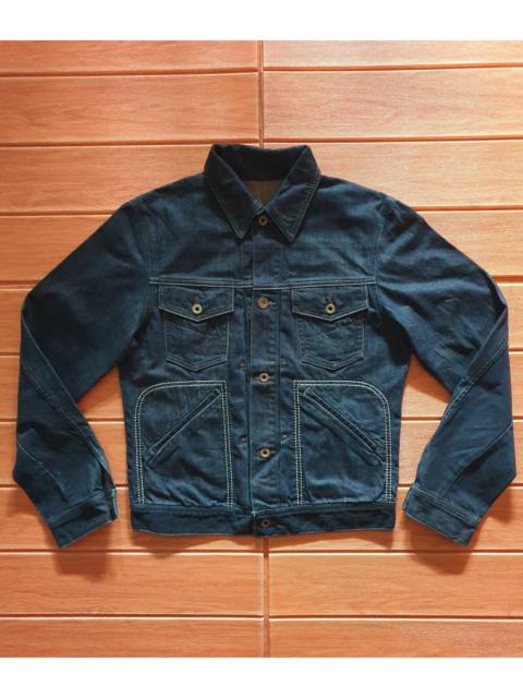 Archival Clothing - Seams Japanese brand denim jacket
