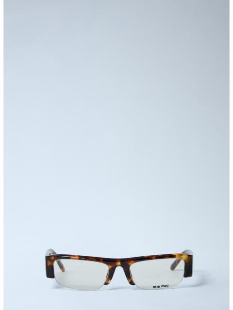 Miu Miu Miu Miu Women Rectangular Acetate Eyewear Frames