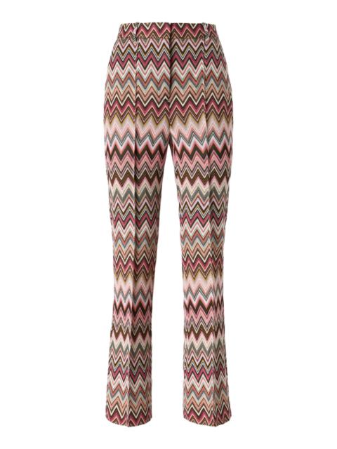 Missoni Classic Zig Zag Trousers With Cropped Hem in Multicoloured at Nordstrom
