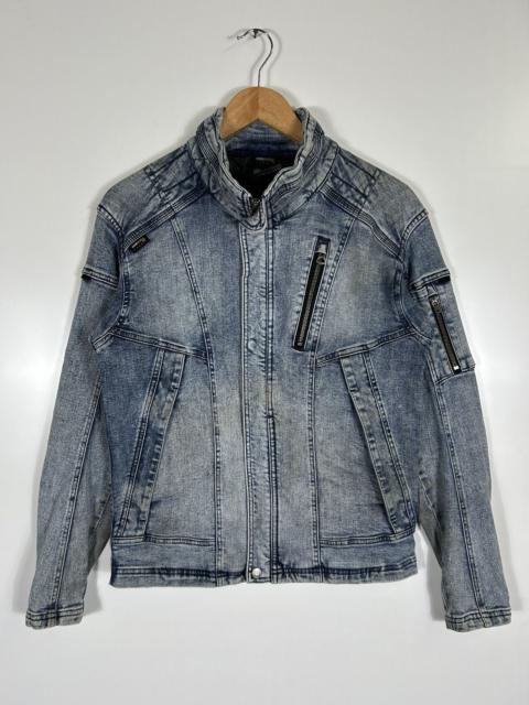 Japanese Brand - 🔥Field Core Cordura Fabric Denim Distressed Rider Jacket