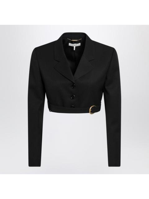 Chloé Chloé Black Cropped Spencer Jacket Women