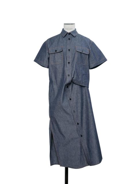 sacai Light Weight Denim Dress