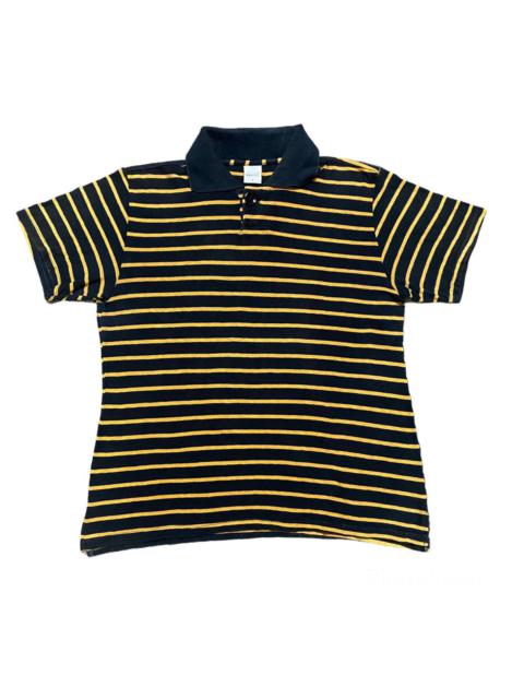 Kapital Kapital Short Sleeve Polo Shirt Striped